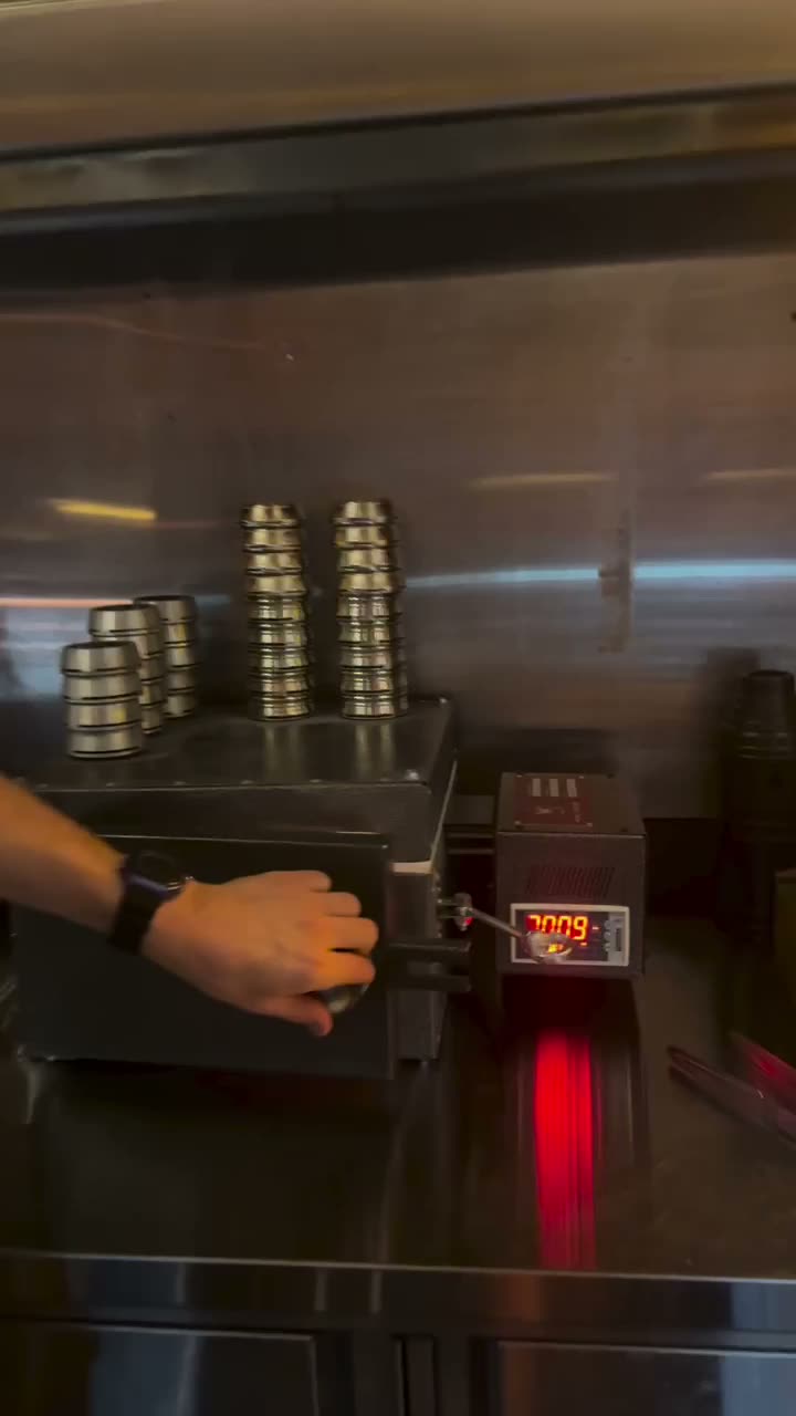 Печь WOWSTOVE в работе